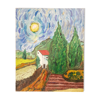 Paysage provencale