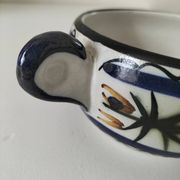 Vintage Keraluc Quimper mug – attributed to Annie Beurrier – 1960s