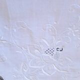 Old embroidered sheet 310 x 230