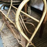 Porte revue en rotin