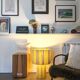 Large table lamp l'Eléange cream yellow