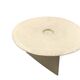 White craquele ceramic vide poche, leDuc France 1970s