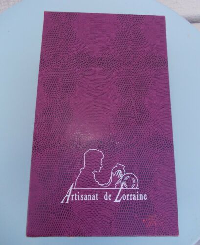 Carafe model Yvon cristal Artisanat de Lorraine in box