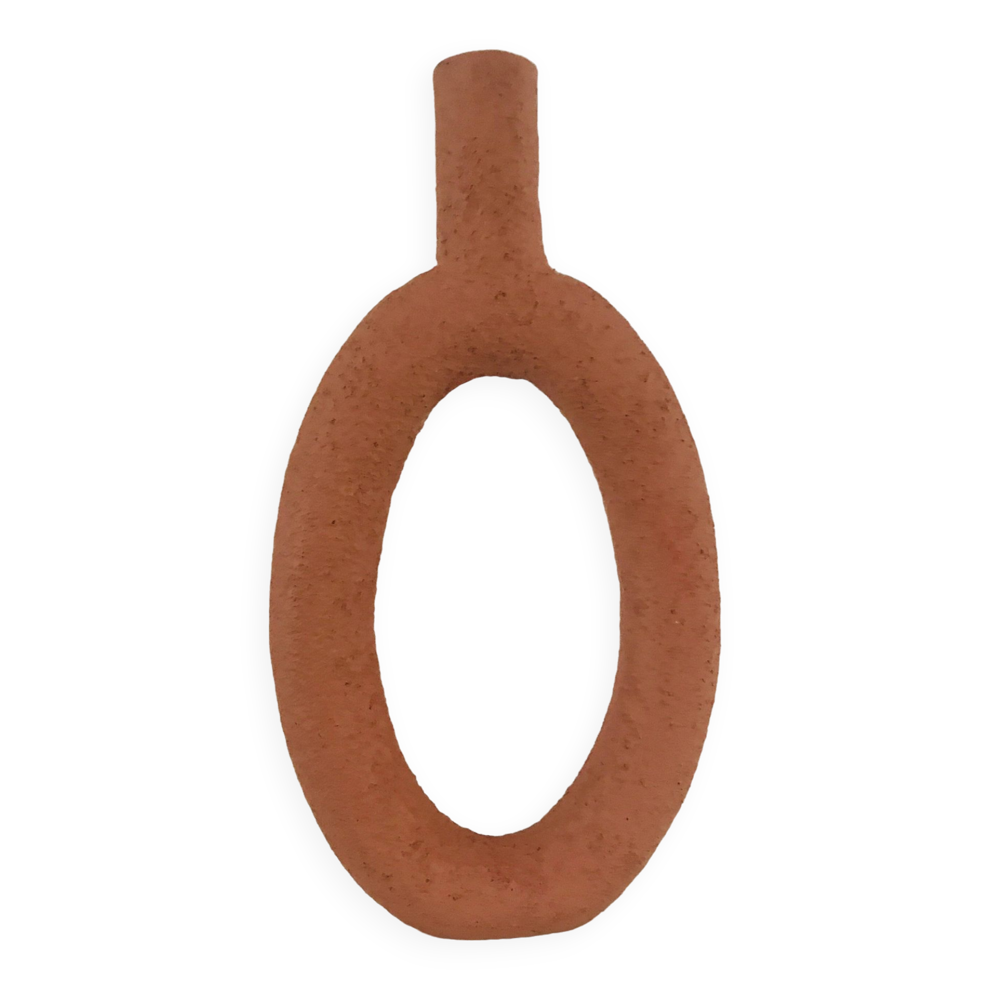 Terracotta Resin Vase Present Time Holland