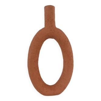 Terracotta resin vase Present Time Holland