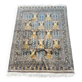 Hand-knotted Pakistani rug 170cm x 120cm