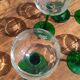 Antique engraved glasses