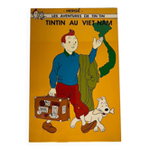Tintin album advertising panel