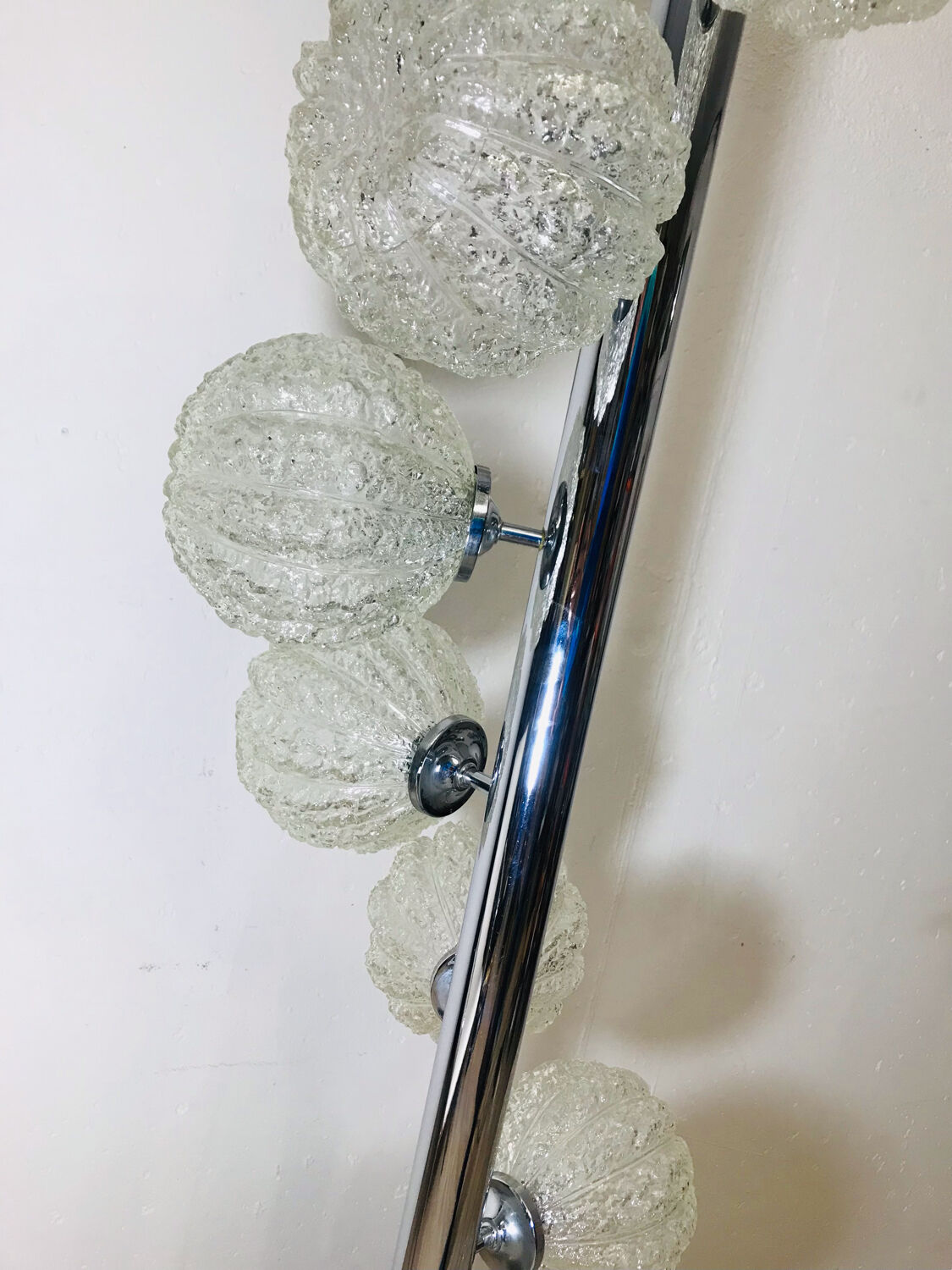 8-light floor lamp from the 70s