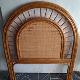 Tête de lit 90cm en rotin bambou