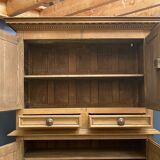 Sideboard 4 doors of the eighteenth in raw oak