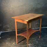 Intermediate tray side table