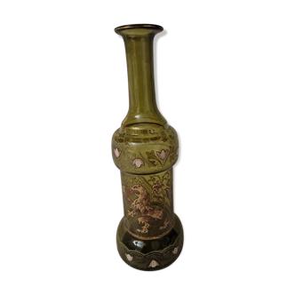 Enamelled decanter