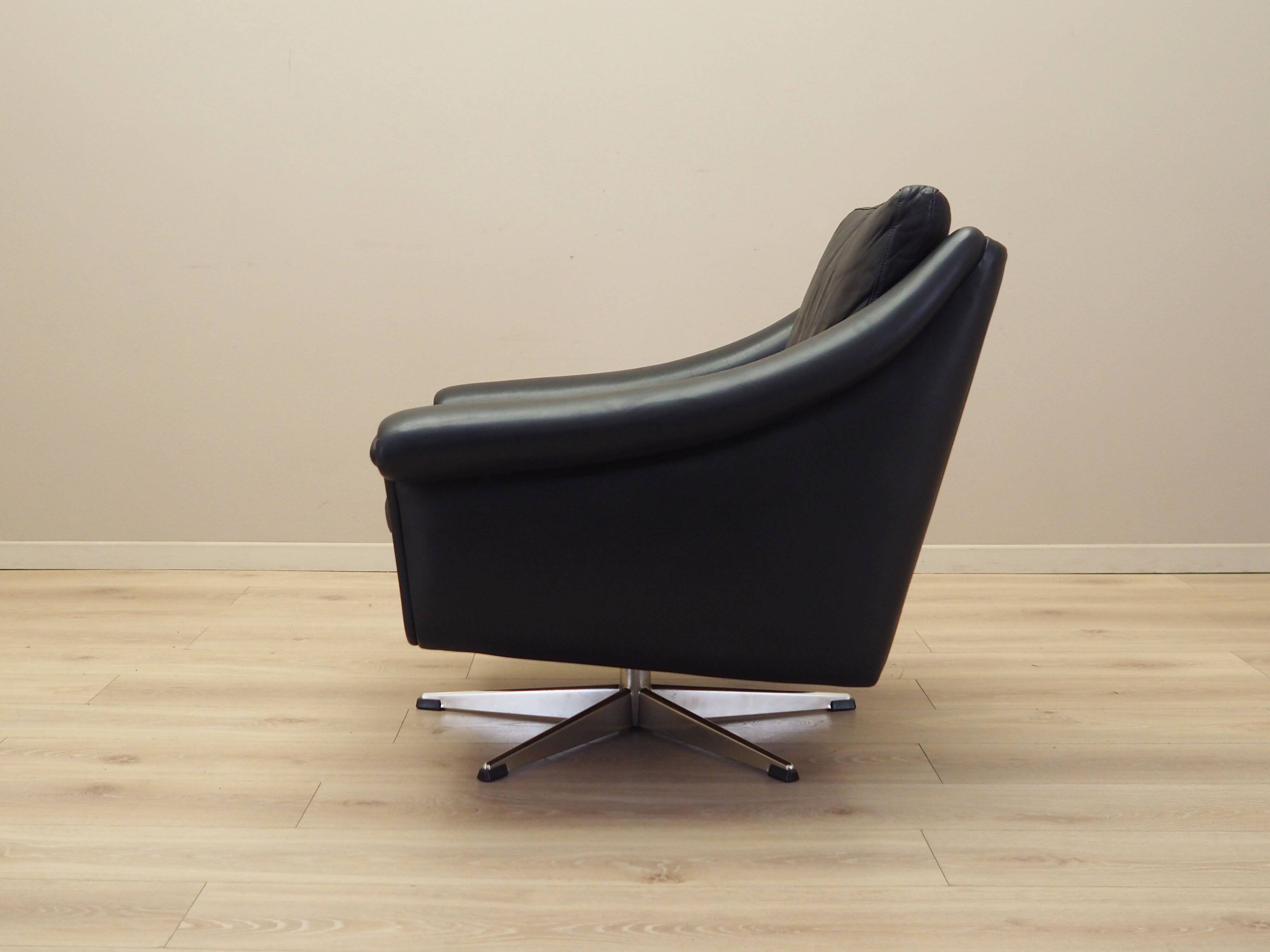 Fauteuil pivotant, design danois, années 1960, fabricant : Eran Møbler, designer :