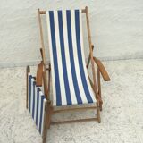 Vintage transat with foot rest