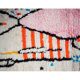 Colorful Berber carpet handmade 235 x 130cm