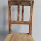 Chaise vintage en bois, années 50
