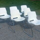 Set de 6 chaises design Svante Schöblom Overman éditeur 1970 Sweden