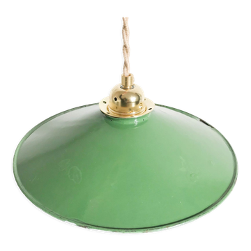 Suspension métal vert