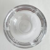 Cendrier rond en cristal de Vannes vintage