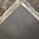 Vintage 1960s Scandinavian shag rug, Flokati style, 200cm x 203cm