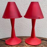 Pair of Italian Veneta Lumi lamps