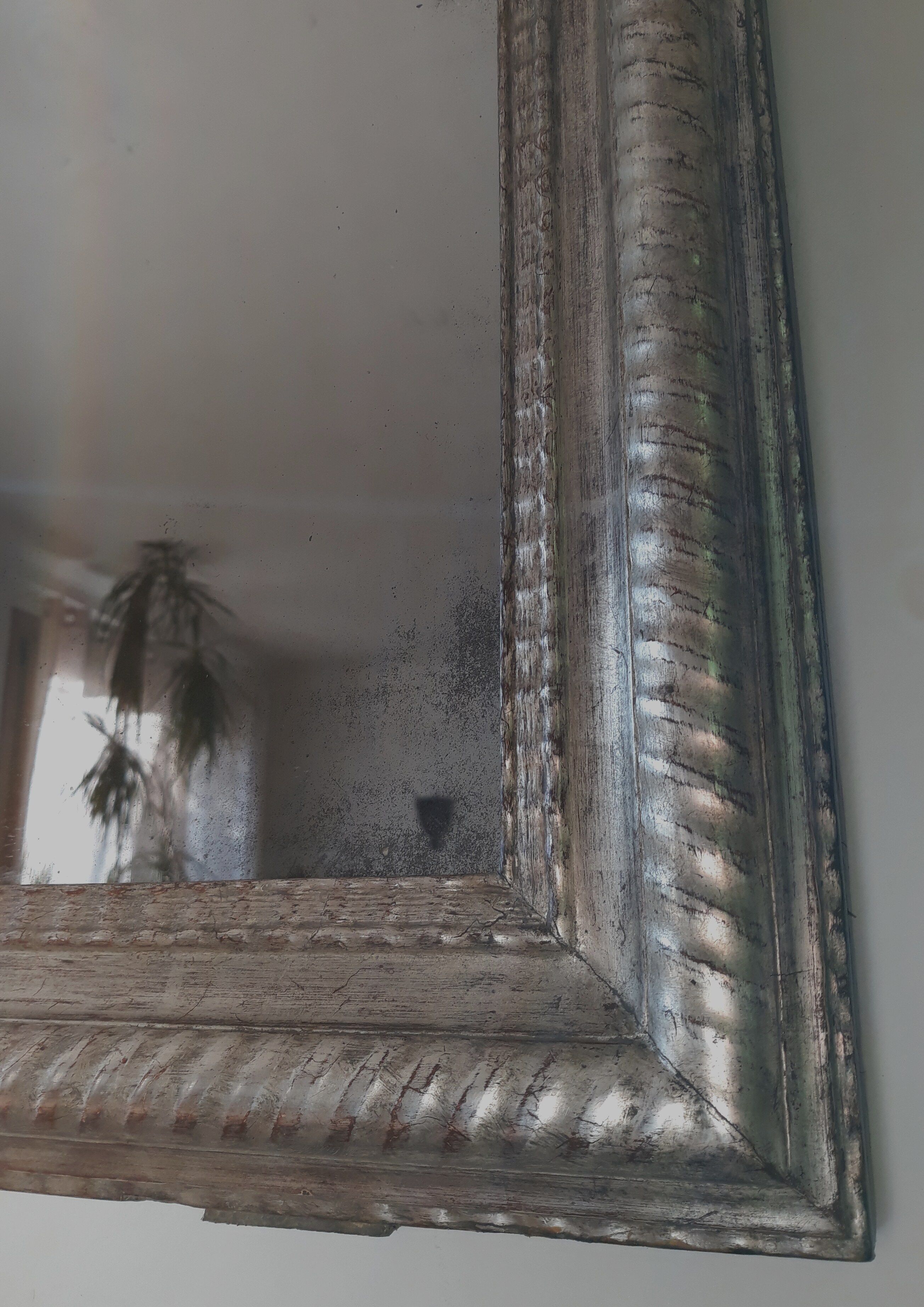 Silver mercury mirror