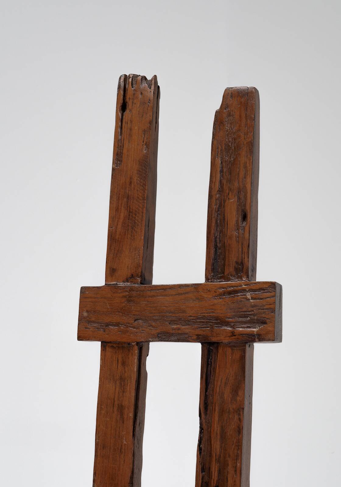 Pair of rustic Wabi Sabi Chairs, 1950s