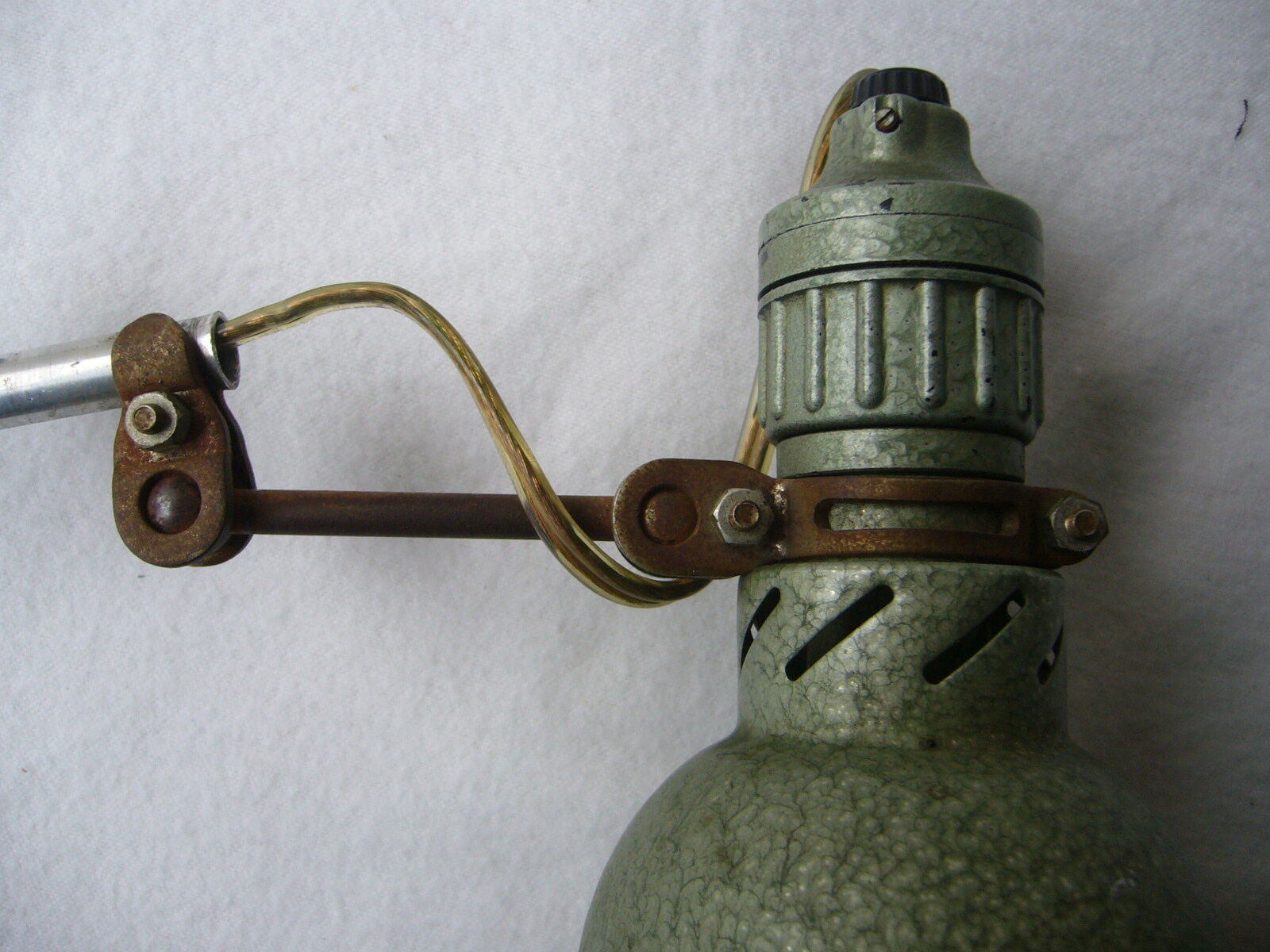 Lumina two armed workshop lamp