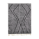 Modern Moroccan carpet grey contemporary art 90x150cm