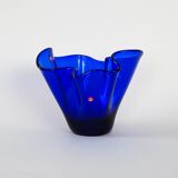 Glass vase, Danish design, 1970s, made in Denmark