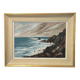 Signed marine oil painting