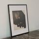 Museum Poster - Pierre Soulages - The Beyond Black - Minimal Abstraction