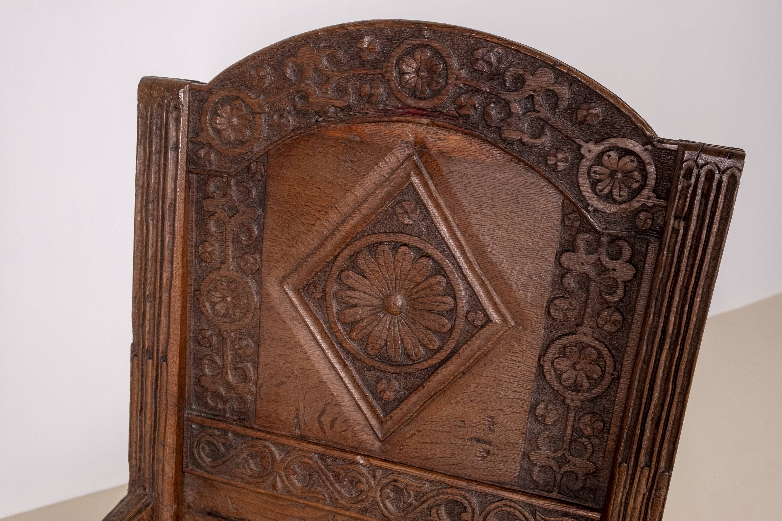 Early 19th Century Oak Wainscot Chair