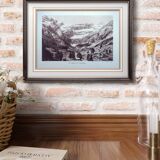 The circus of Gavarnie, Hautes-Pyrénées, photo print from 1937.