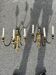 Pair of brass wall lights – Louis XVI style
