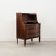 Secrétaire en noyer, design danois, années 60, production: Danemark