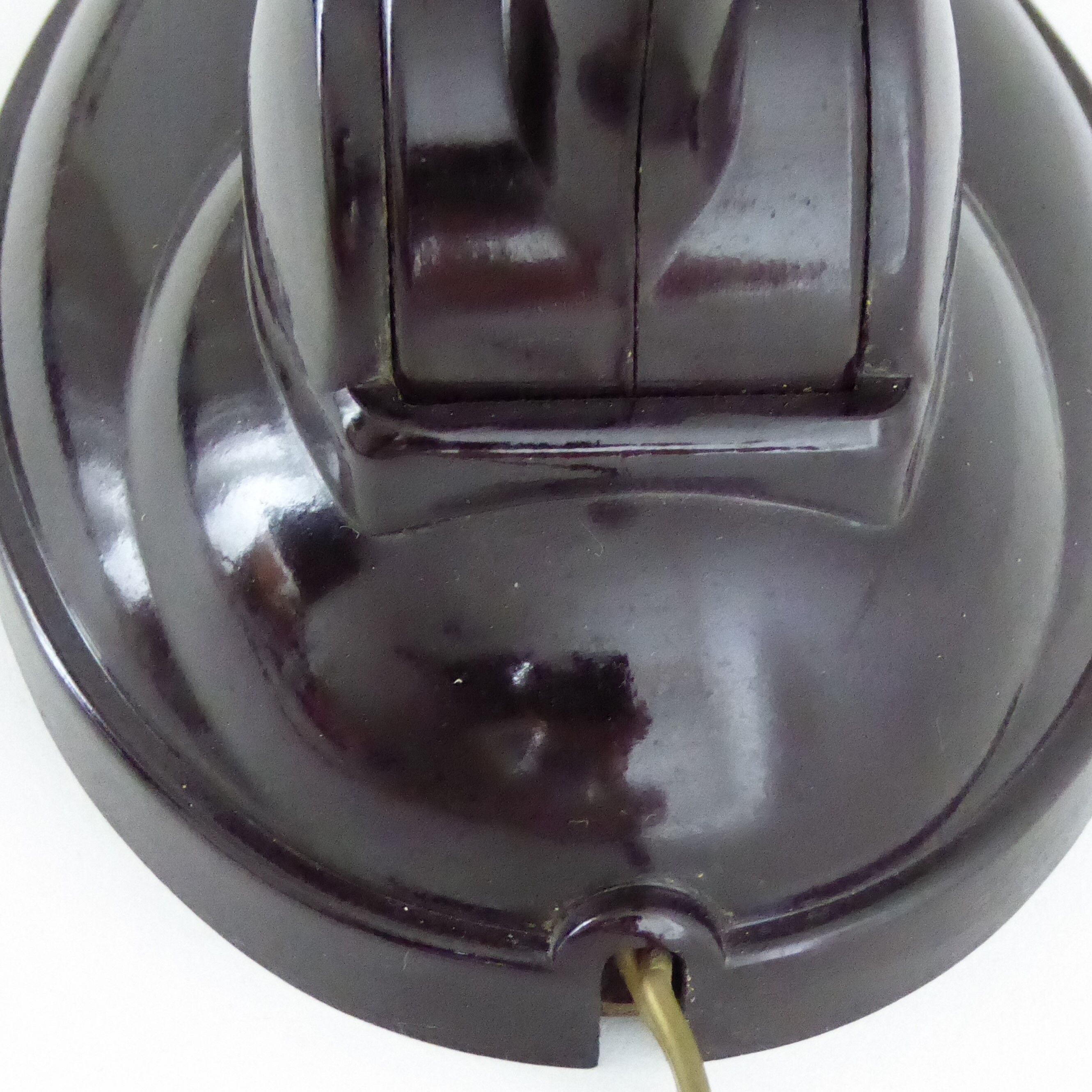 Eric Kirkham Cole 1930s bakelite lamp