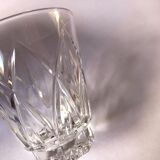Set of 19 engraved glasses