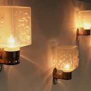 Rare Set of 5 Sconces by Albano Poli for Poliarte 1960s
