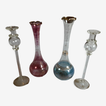 Set of 4 Egyptian vases