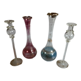 Set of 4 Egyptian vases