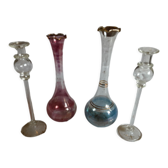 Lot de 4 vases égyptiens