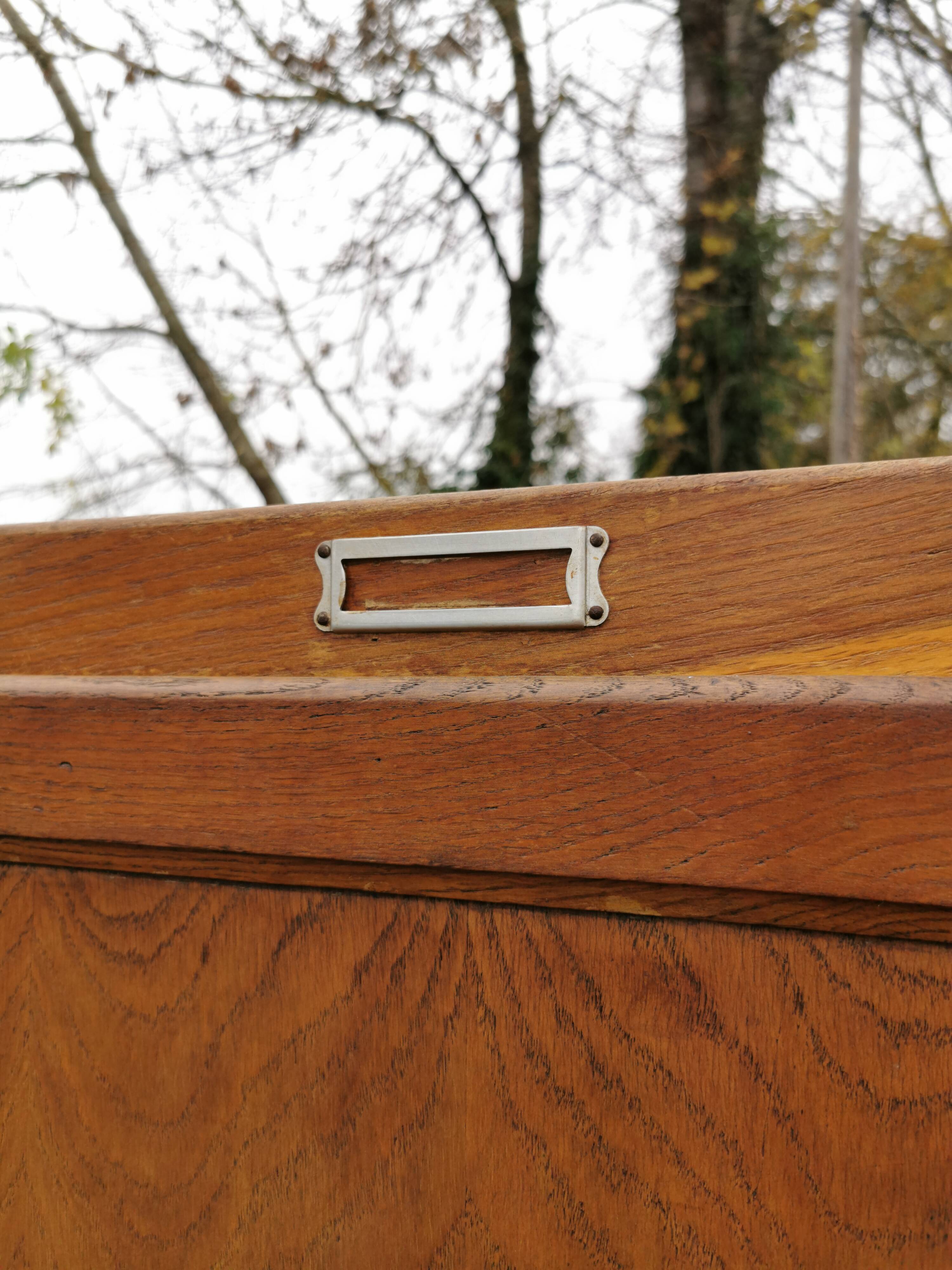 Old boarding school cabinet