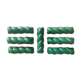 Porte couteaux 1950 en céramique de Vallauris vert turquoise