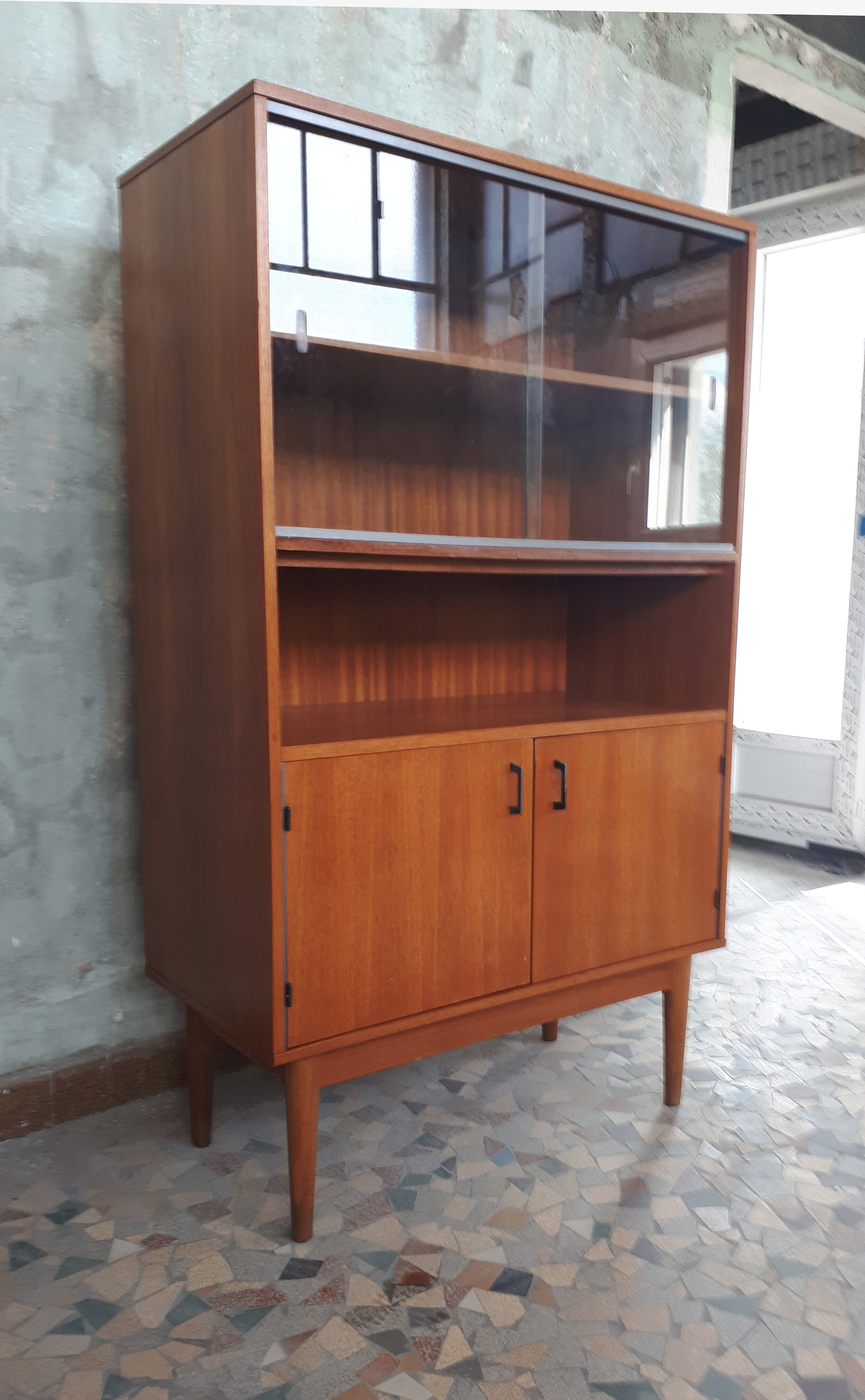 Bookcase unifa vintage 60s