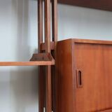 Mid century Italian design teak bookcase 1950s