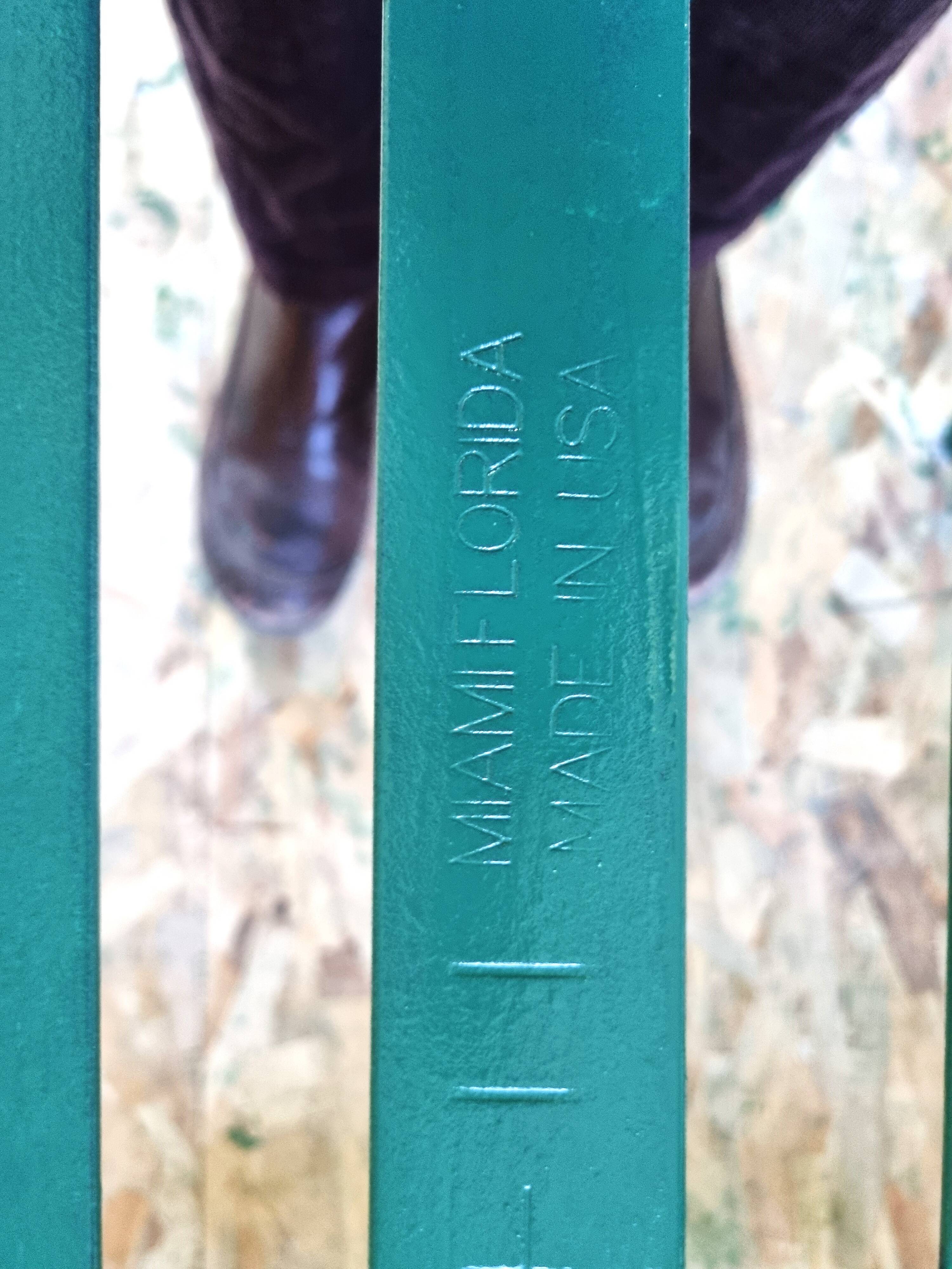 Aluminum garden chairs made in usa 1970