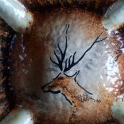 Bruno Dose vintage ashtray pocket tray Poterie du Breuil