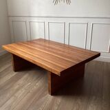 Table basse en bois massif